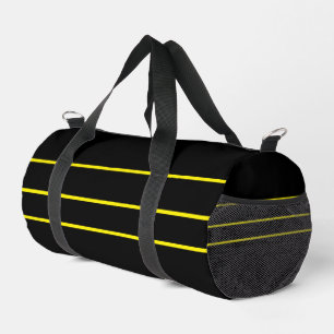 Sport Sac de voyage pour une nuit Noir Sporty avec surpi