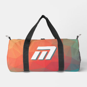 Sport Sac de week-end initial personnalisable abstrait g