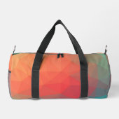Sport Sac de week-end initial personnalisable abstrait g (Verso)