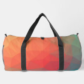 Sport Sac de week-end initial personnalisable abstrait g (Verso)