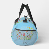 Sport Sac Duffel : Fleurs de ressort. (Droite)