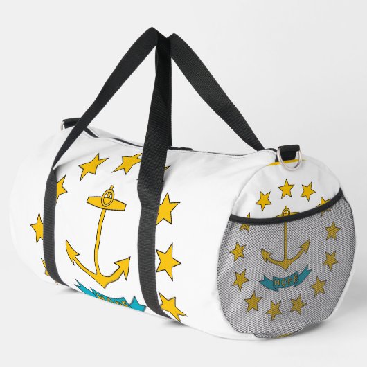 Sport Sac Print Couper Coudre avec drapeau de Rhode Isla (Coin droit)