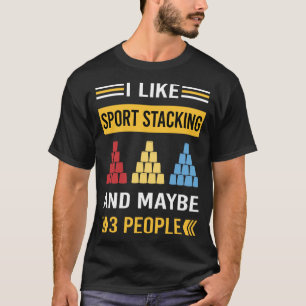 Sport Stacking Cup Stacking Snelheid Stacking Cups T-shirt