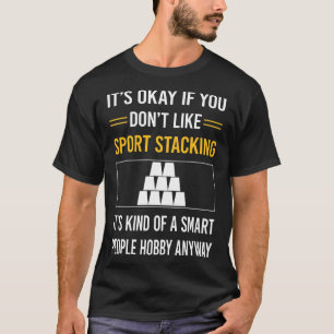 Sport Stapelbeker Stapelsnelheid Stapelbekers T-shirt