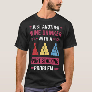 Sport Stapelbeker Stapelsnelheid Stapelbekers T-shirt