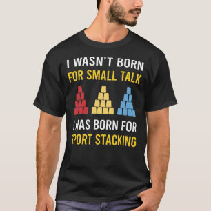 Sport Stapelbeker Stapelsnelheid Stapelbekers T-shirt
