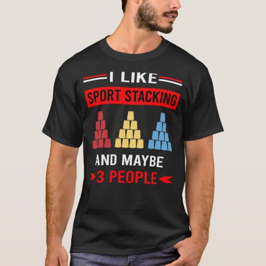 Sport Stapelen Beker Stapelen Snelheid Stapelen Be T-shirt (Voorkant)