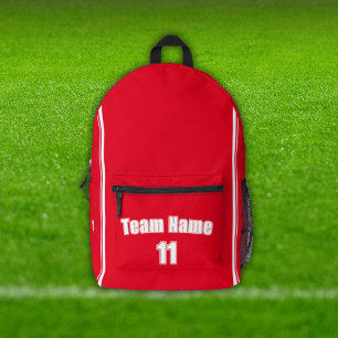 Sport Team Rugzakken - Aangepaste naam en nummer