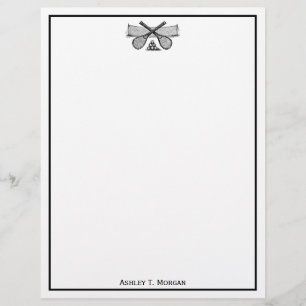 Sport  Tennis Net, Crossed Racquets, Balls