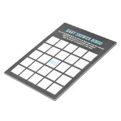 SPORT THEMA BABY SHOWER BINGO SPEL NOTITIEBLOK (Schuin)