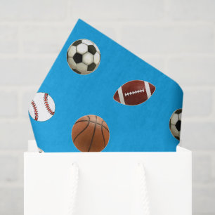 Sport Thema Gift Tissue Papier