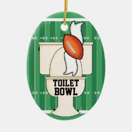 Sport - Toilet BOWL - SRF keramische siervoorwerpe Keramisch Ornament
