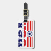 Sport U.S.A SOCCER Bagagelabel (Voorkant verticaal)