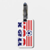 Sport U.S.A SOCCER Bagagelabel (Achterkant verticaal)