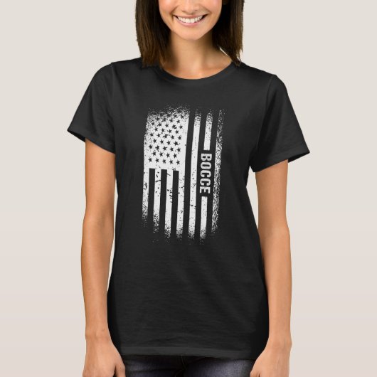 Sport Us Flag Bocce_4 T-shirt (Voorkant)