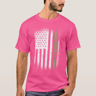 Sport US Vlag Cricket T-shirt