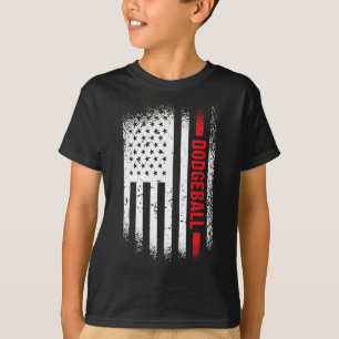 Sport US Vlag Dodgeball 2 T-shirt