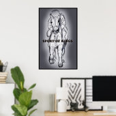 Sport van het poster Kings (Thuiskantoor)