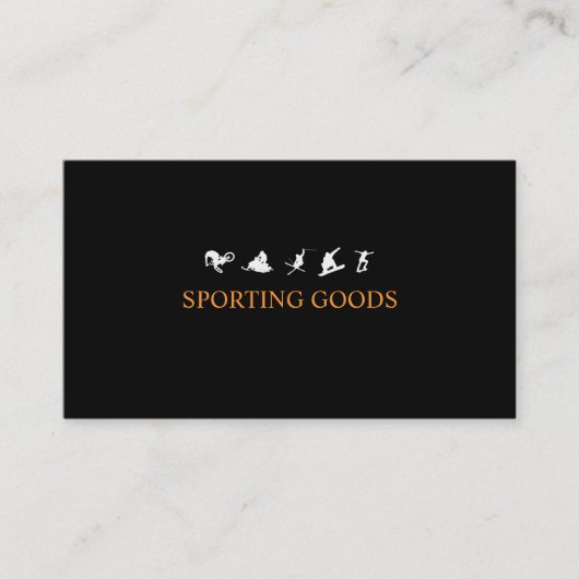 Sport Visitekaartje (Voorkant)