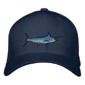 Sport Vist Blue Marlin Embroidery Pet (Voorkant)