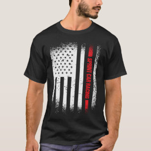 Sport - Vlag Sprint Car Racing 2 T-shirt