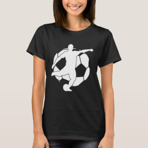 Sport Voetbal Graphic Kinder Boys Voetbalspeler T-shirt