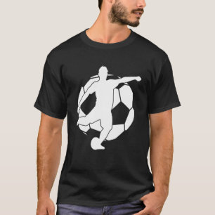 Sport Voetbal Graphic Kinder Boys Voetbalspeler T-shirt