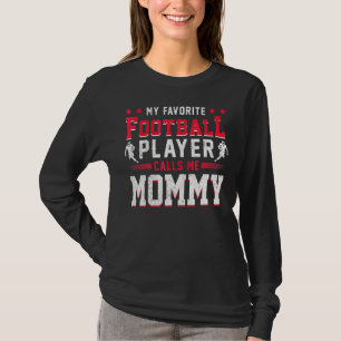 Sport voor een Amerikaans Football voor een mammie T-shirt