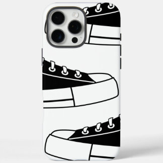 Sport Zwart Sneakers iPhone 16 Pro Max Hoesje
