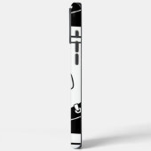 Sport Zwart Sneakers iPhone 16 Pro Max Hoesje (Achterkant / Links)
