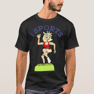 Sportacties bewegen grappige zumba t-shirt