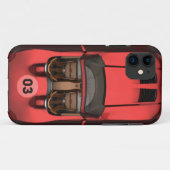 Sportauto 03 Case-Mate iPhone case (Achterkant (horizontaal))