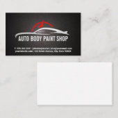 Sportauto | Auto-services-Logo Visitekaartje (Voorkant / Achterkant)