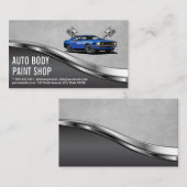 Sportauto | Auto-services | Zuigers Visitekaartje (Voorkant / Achterkant)