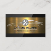 Sportauto | Automechanic Logo Visitekaartje (Voorkant)