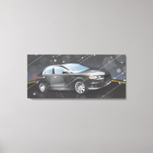 Sportauto Canvas Afdruk