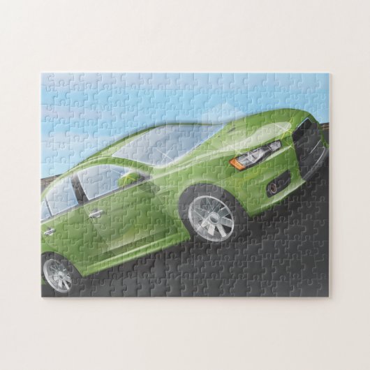 Sportauto Legpuzzel (Horizontaal)