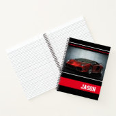 Sportauto Notitieboek (Binnen)