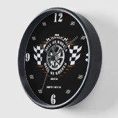 Sportauto Racing Geruite vlag Pro Driver Garage (Hoek)