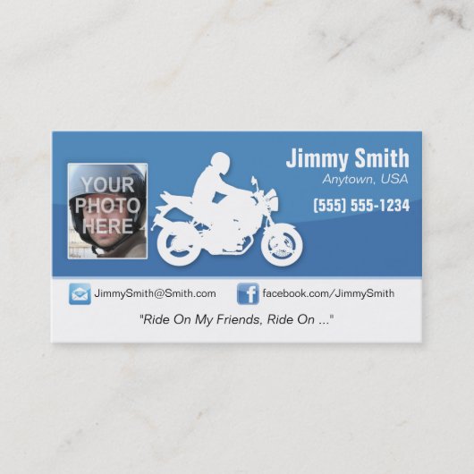 Sportbakkerskaarten Visitekaartje (Voorkant)