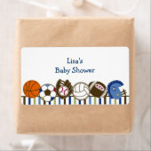 Sportbal Waterfles Stickers Labels (Insitu)