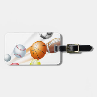 Sportballconcept Bagagelabel