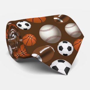 Sportballen Voetbal Futbol Zwart en Wit Goud Stropdas