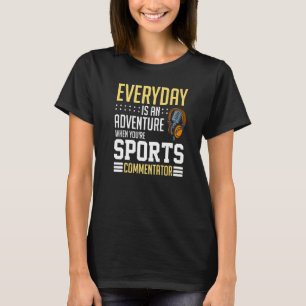 Sportbeitser Sportscaster Sport Announcer T-shirt
