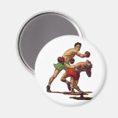 sportboxen, boxers in de strijd magneet (Voorkant / Achterkant)