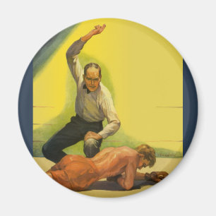  sportboxen, referentie met Boxer Knockout Magneet