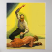  sportboxen, referentie met Boxer Knockout Poster (Voorkant)