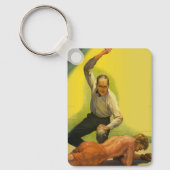  sportboxen, referentie met Boxer Knockout Sleutelhanger (Voorkant)