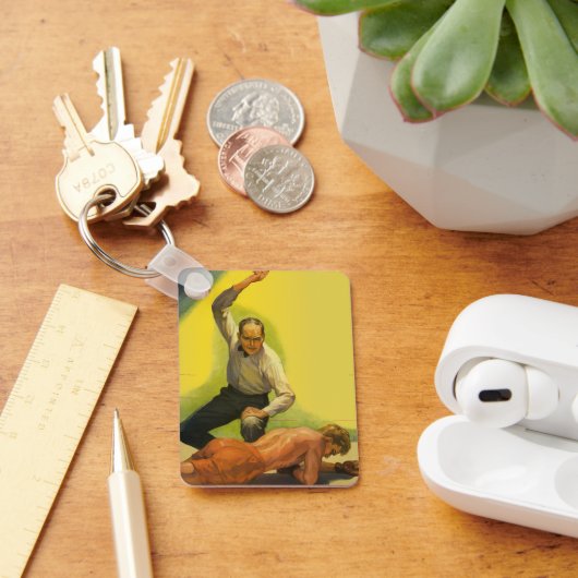  sportboxen, referentie met Boxer Knockout Sleutelhanger (Bureau)