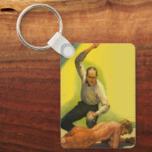  sportboxen, referentie met Boxer Knockout Sleutelhanger (Voorkant)